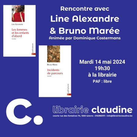 Rencontre avec Line Alexandre & Bruno Marée - éditions Quadrature