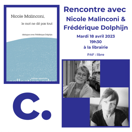 Rencontre avec Nicole Malinconi et Frédérique Dolphijn